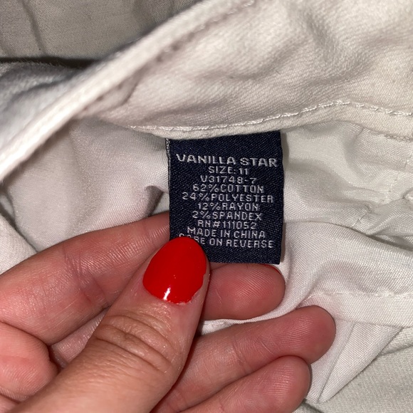 White Jean Shorts - Picture 3 of 3